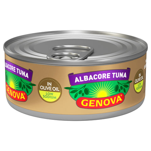 Genova Solid White Tuna Olive Oil Low Sodium 5 OZ