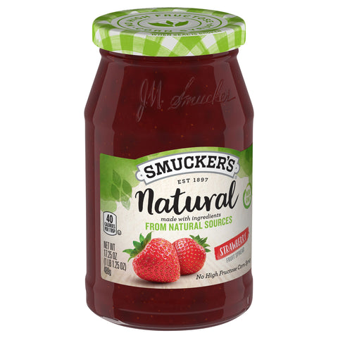 Smucker's Strawberry Natural Spread 17.25 OZ