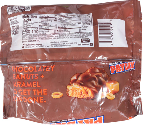 Payday Peanut Caramel Bar 9.12 OZ