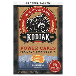 Kodiak Flapjack And Waffle Mix Blueberry - 18 OZ 6 Pack