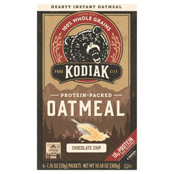 Kodiak Cakes Oatmeal Unleashed Chocolate Chip - 10.58 OZ 6 Pack
