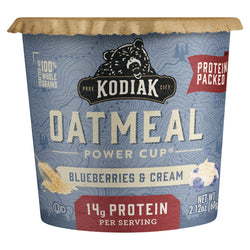 Kodiak Cakes Power Cup Oatmeal Blueberries and Cream - 2.12 OZ 12 Pack