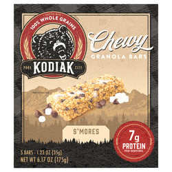 Kodiak Granola Bars Chewy S'mores - 6.17 OZ 12 Pack