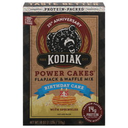 Kodiak Power Cakes Flapjack And Waffle Mix - 18 OZ 6 Pack