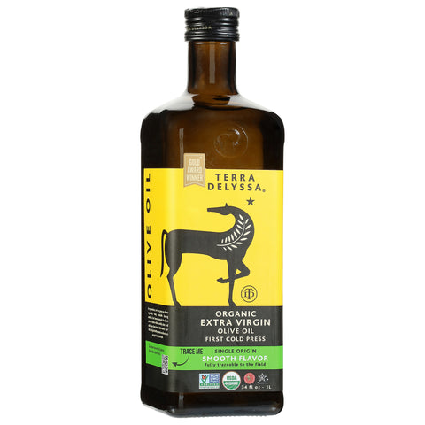 Terra Delyssa Organic Extra Virgin Olive Oil 34 fl oz - 6 Pack