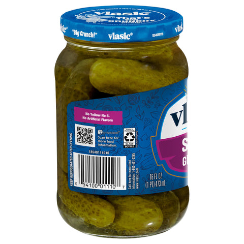 Vlasic Pickles Gherkins Sweet 16 FZ