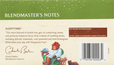 Celestial Seasonings Sleepytime Herbal Tea 20 CT