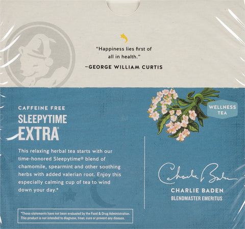 Celestial Seasonings Sleepytime Extra Wellness Tea 40 CT
