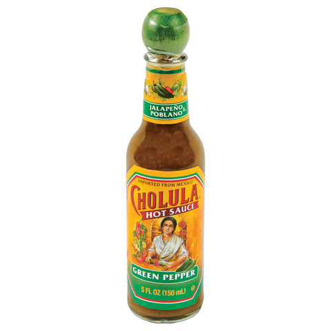 Cholula Green Pepper Hot Sauce 5 FZ