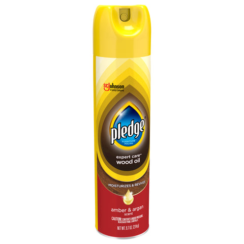 Pledge Amber & Argan Furniture Polish 9.7 OZ