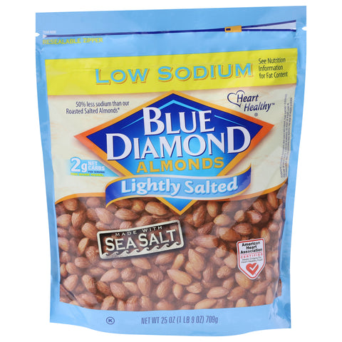 Blue Diamond Lightly Salted Almonds 25 OZ
