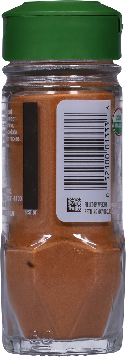 McCormick Gourmet Organic Roasted Saigon Cinnamon - 1.25 OZ 3 Pack