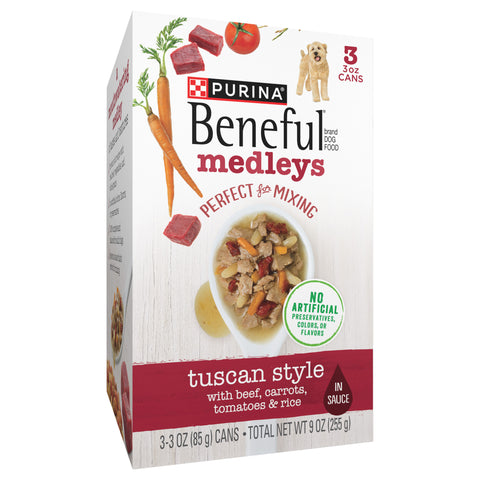 Beneful Dry Tuscan Style Medley Dog Food 9 OZ