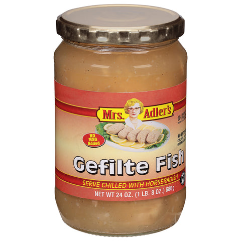 Mrs. Adler's Gefilte Fish With Horseradish 24 OZ
