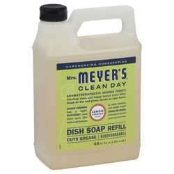 Mrs. Meyer'S Dish Soap Refill Lemon Verb - 48 FZ 6 Pack