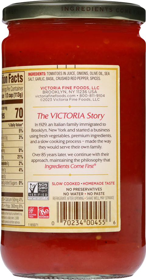 Victoria Fradiavolo Pasta Sauce 24 OZ
