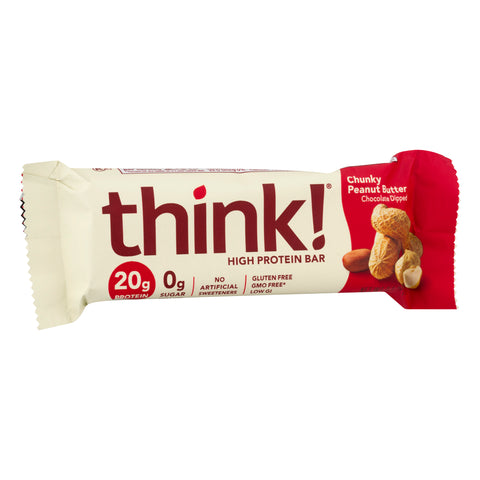 Thinkthin High Protein Chunky Peanut Butter Bar 2.1 OZ