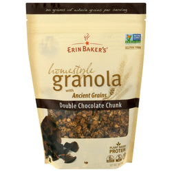 Erin Baker's Double Chocolate Chunk Granola - 12 OZ 6 Pack