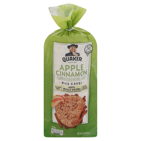 Quaker Rice Cakes Apple Cinnamon 6.53 OZ