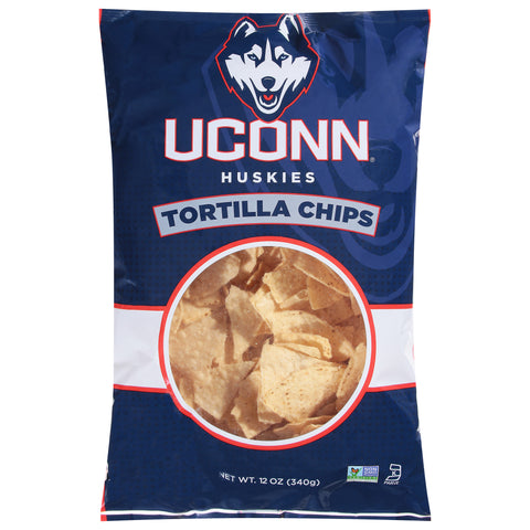 UCONN Huskies Tortilla Chips 12 oz - 10 Pack