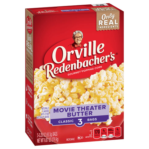 Orville Redenbacher's Popcorn Movie Theater Butter 9.87 OZ