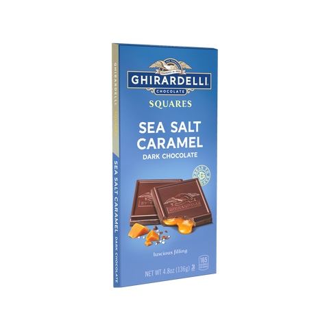 Ghirardelli Sea Salt Caramel Dark Chocolate 4.8 OZ