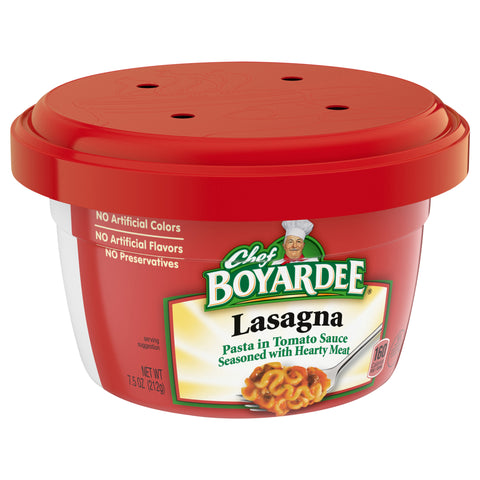 Chef Boyardee Microwavable Lasagna 7.5 OZ
