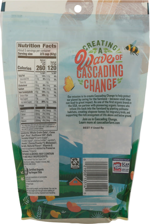 Cascadian Farm Organic Dark Chocolate Almond Granola 11 OZ