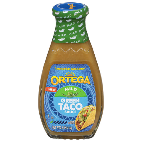 Ortega Mild Green Taco Sauce 7.5 oz - 12 Pack
