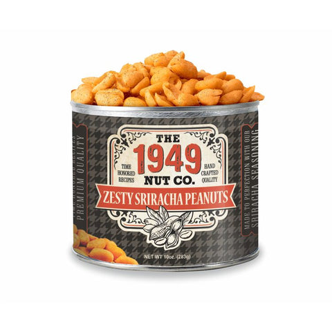 1949 Nut Company Zesty Sriracha Peanuts - 10 OZ 12 Pack