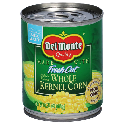Del Monte Vegetables Fresh Cut Whole Kernel Corn 8.75 OZ
