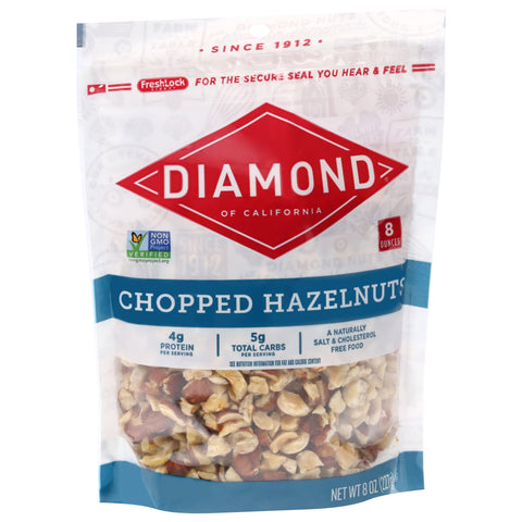 Diamond Chopped Hazelnuts 8 OZ