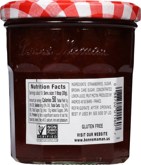 Bonne Maman Strawberry Preserves 13 OZ