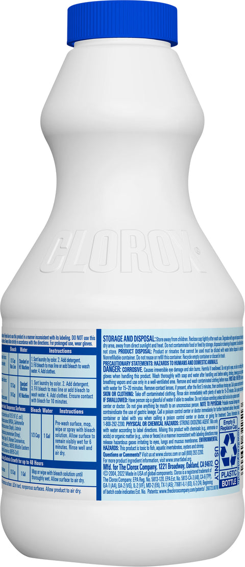 Clorox Regular Bleach 24 FZ