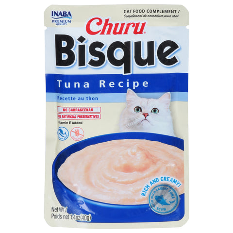 Inaba Churu Tuna Recipe Cat Food Complement 1.4 oz