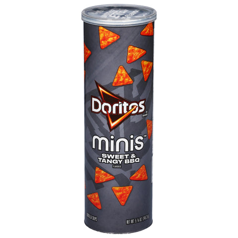 Doritos Sweet & Tangy BBQ Tortilla Chips Minis 5.12 oz - 12 Pack