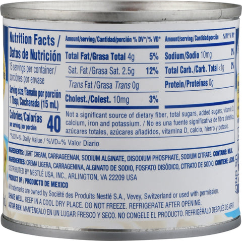 Nestle Table Cream 7.6 fl oz.