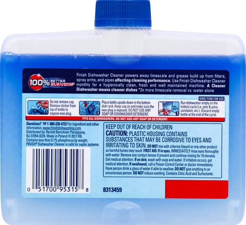 Finish Dishwasher Hygienic Cleaner 8.45 FZ
