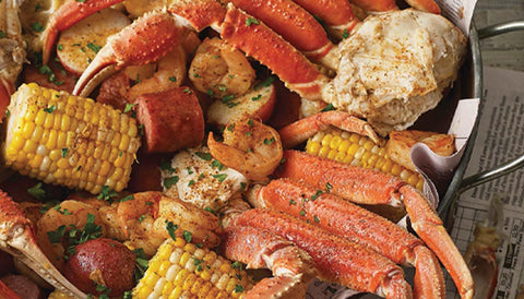 Drippy Sauce® Seafood Boil Sauce — Garlic Butter & Spicy Cajun