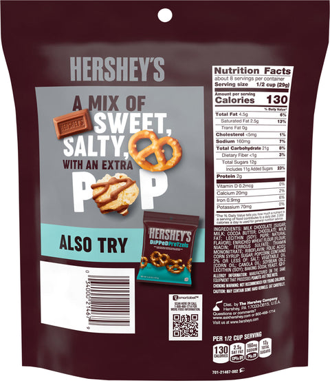 Hershey's Popped Snack Mix 8 OZ