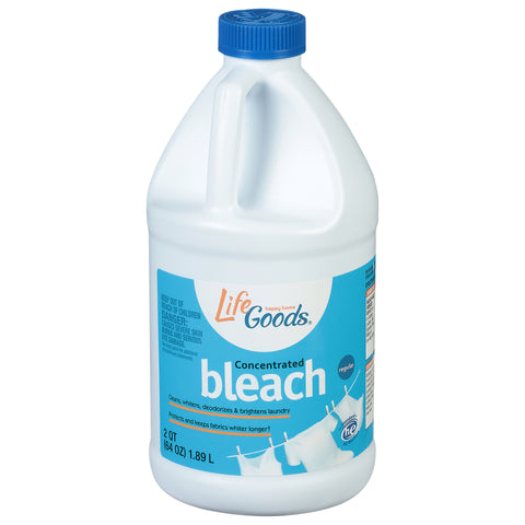 Life Goods Regular Concentrated Bleach 2 qt - 8 Pack