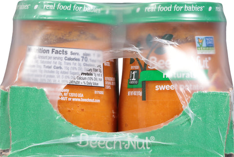 Beechnut Stage 1 Just Sweet Potatoes 4 OZ