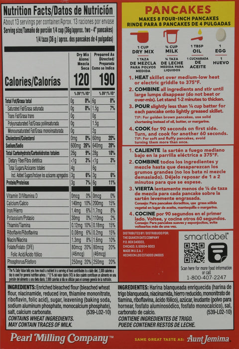 Pearl Milling Company Original Pancake & Waffle Mix 16 oz