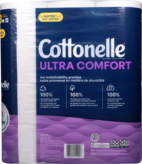 Cottonelle Ultra Comfort 2-Ply Toilet Paper Mega 12 ea