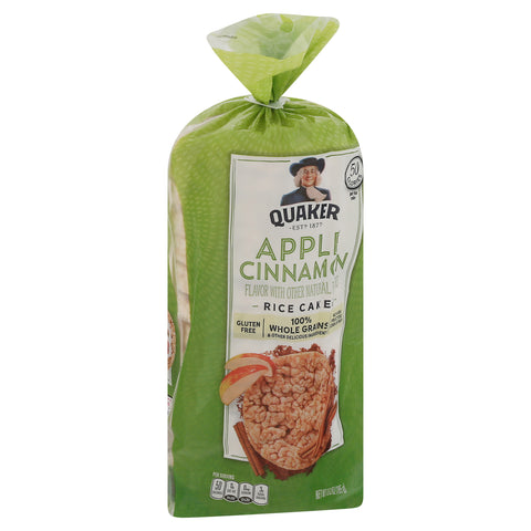Quaker Rice Cakes Apple Cinnamon 6.53 OZ