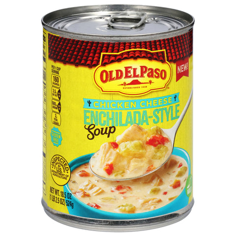 Old El Paso Enchilada-Style Chicken Cheese Soup 18.5 oz