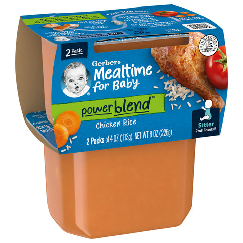 Gerber 2nd Foods Chicken & Rice 8 OZ