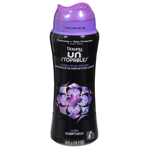 Downy Unstopables Lush In-Wash Scent Booster 18.2 oz - 4 Pack