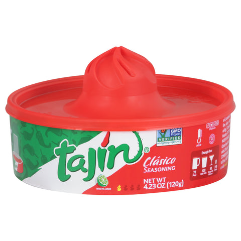 Tajin Clasico Seasoning with Lime 4.23 oz - 12 Pack