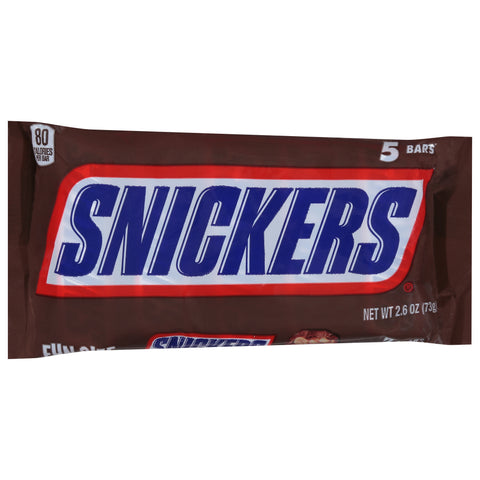 Snickers Chocolate Bars Fun Size 5 ea